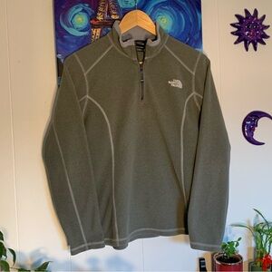 The North Face Pullover 1/4 Zip Sweater size M EUC